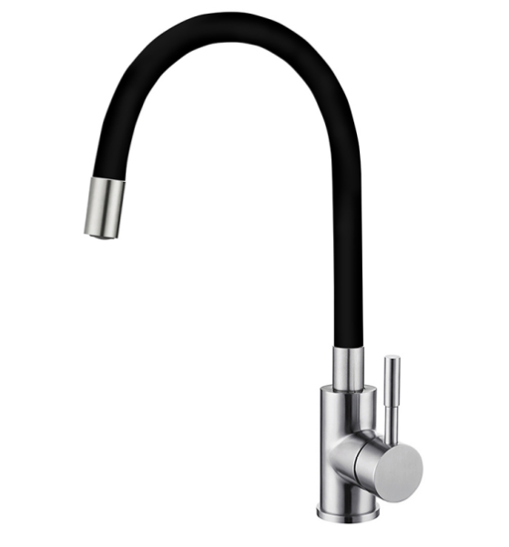 Змішувач для кухні VIDAN Alvaro Black AISI-304 IN-H3008E (BK)